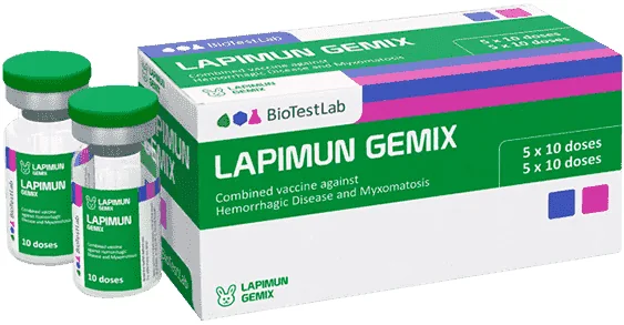 Lapimun Gemix — صورة عبوة المنتج البيطري