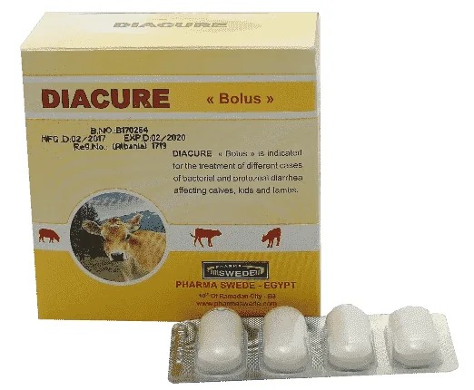 Diacure Bolus — صورة عبوة المنتج البيطري