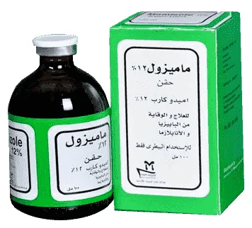 Mamizole 12% — صورة عبوة المنتج البيطري