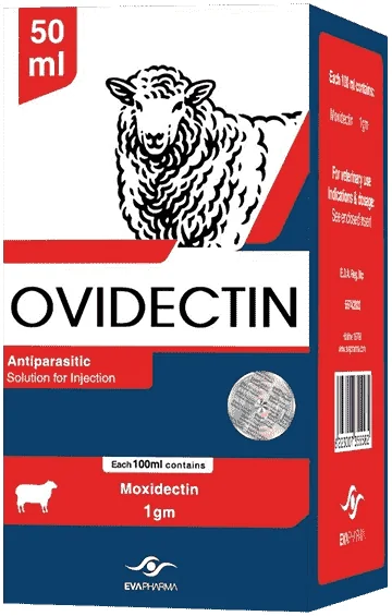 Ovidectin — صورة عبوة المنتج البيطري