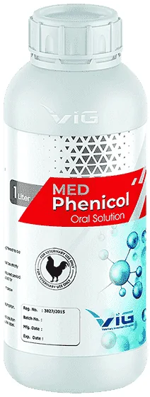 Medphenicol — صورة عبوة المنتج البيطري