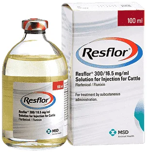 Resflor — صورة عبوة المنتج البيطري
