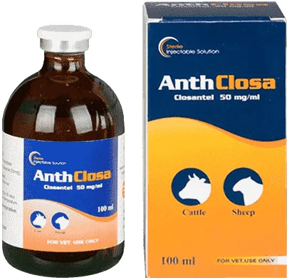 Anthclosa — صورة عبوة المنتج البيطري