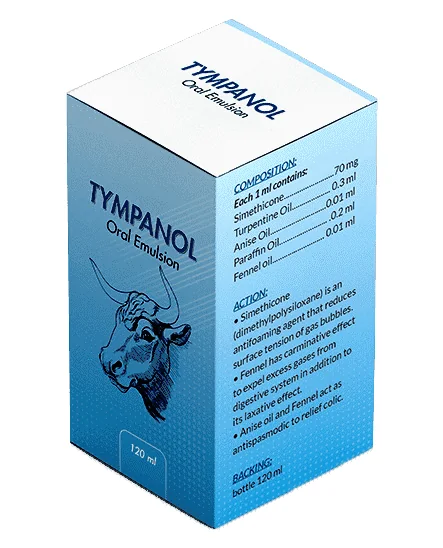 Tymponal — صورة عبوة المنتج البيطري