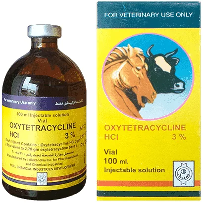Oxytetracycline HCl 3% — صورة عبوة المنتج البيطري